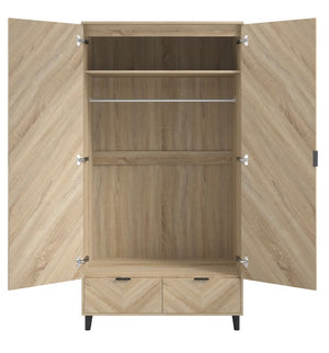 Stockholm 2 Door Wardrobe