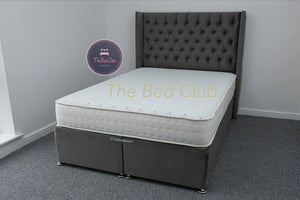The Winged Button Pouch Divan