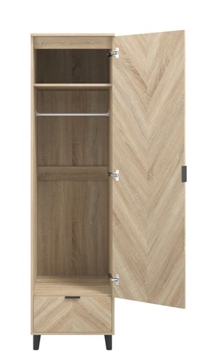 Stockholm 1 Door Wardrobe