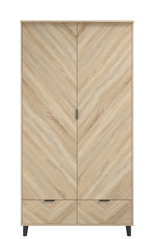 Stockholm 2 Door Wardrobe