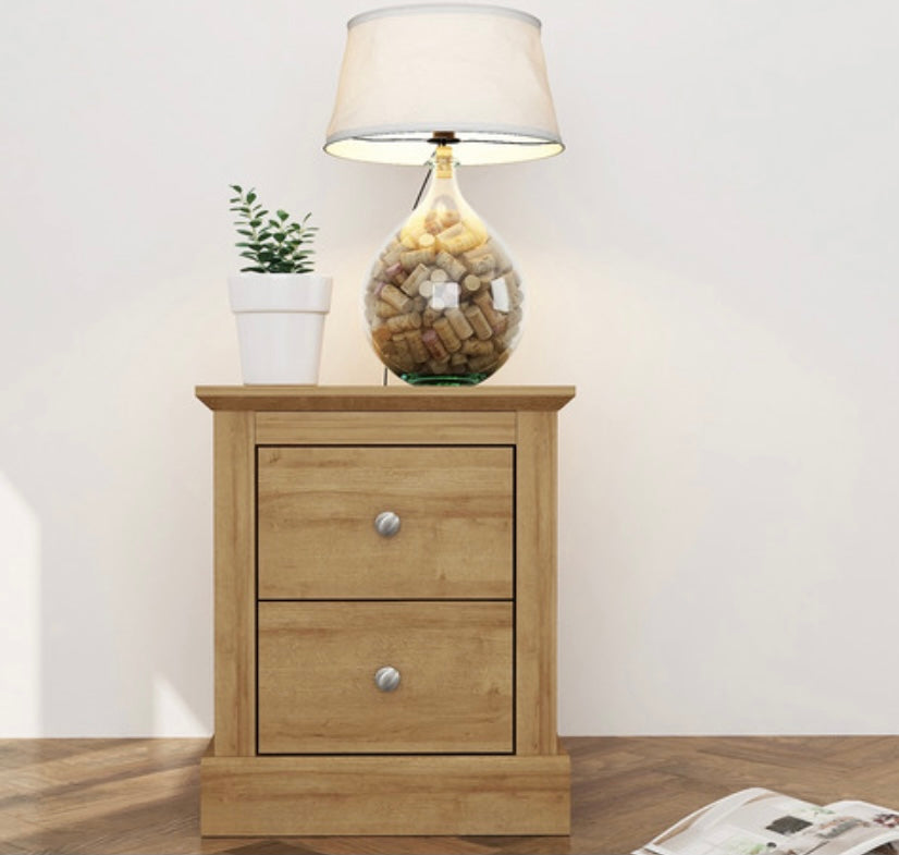 Devon 2 Drawer Bedside